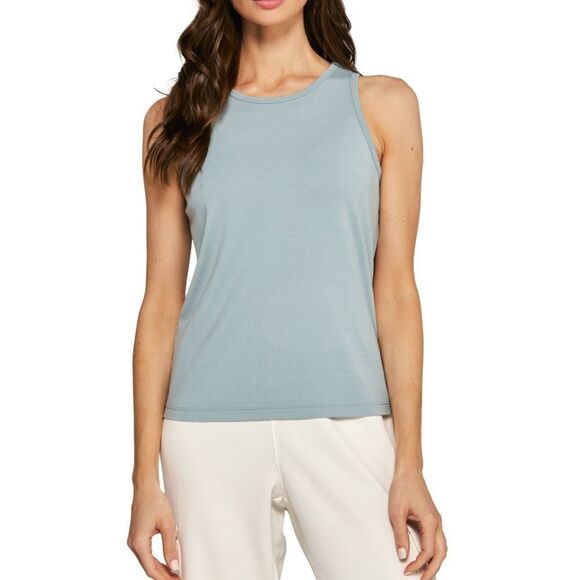 7 Diamonds Modal Relaxed Crewneck Tank Seafoam Size Medium - Picture 9 of 9